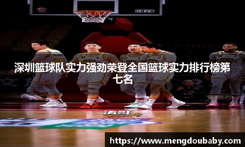 深圳篮球队实力强劲荣登全国篮球实力排行榜第七名
